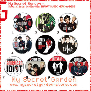 Green Day- American Idiot / 21st Century Breakdown Pinback Button Badge Set 1a or 1b( or Hair Ties / 4.4 cm Badge / Magnet / Keychain Set )